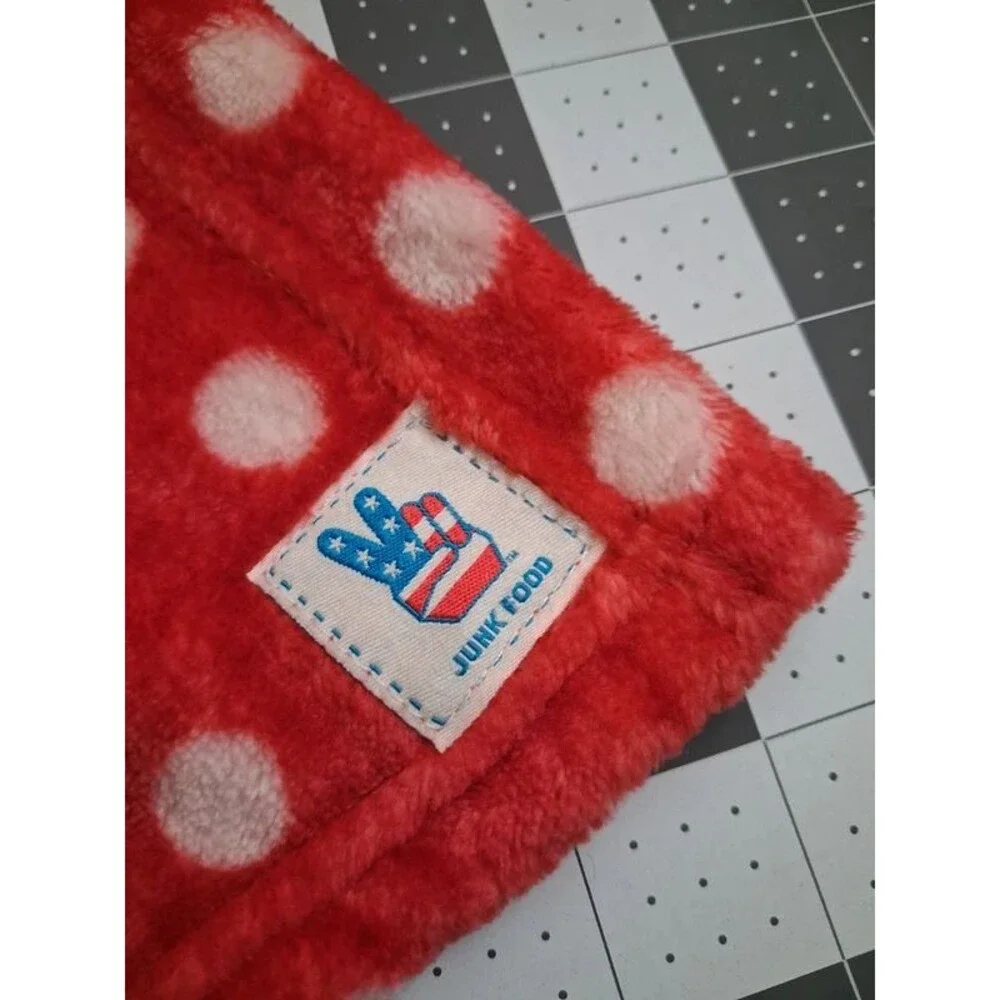 Junk Food Minnie Mouse Lovey Security Blanket Plush
